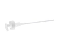 Pssopp Dispensador de Bomba, Botella de Condimento, Bomba con Alta Precisión, sin Fugas, sin Goteo, para Cocina, Salsa de Ostras, Salsa de Soja (Blanco Calibre 3.4)