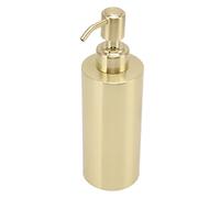 Pssopp Dispensador de de Acero Inoxidable 304, Botella con Bomba de Gran Capacidad, Dispensador de Líquido con Pulsador Dorado para Baño, Cocina, Decoración del Hogar
