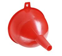 Pssopp Embudo de Plástico Rojo Embudo de Aceite de Gran Diámetro Plástico Espesado Boca Ancha Codificado por Colores para Transferencia de Líquidos Industriales Llenado, Vertido y Clasificación de