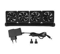 Pssopp Enfriadores de Acuario, Ventilador de Refrigeración para Tanque de Peces, Enfriador de Viento Frío para Tanque de Peces de 2 Niveles para Acuario Y Pecera