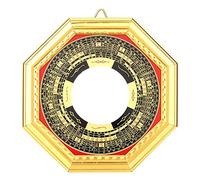Pssopp Espejo Bagua, Chino Tradicional Feng Shui Espejo Convexo Espejo Cobre Exorcismo Amuleto Espejo Mágico Protección Lucky Craft Arte Taoísmo Decoración(1#)