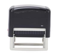 Pssopp Estampador Autoentintado, Estampador de Prensa Automático con Almohadilla de Tinta Recargable para Oficina, Escuela, Hogar, Sello de Símbolo de Número de Fecha Personalizable