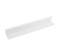Pssopp Estante de Pared Magnético, Estantes Flotantes, Estante Flotante para Cuadros para Baño, Sala de Estar, Dormitorio, de Pared Magnético, sin Taladro, Flotante de Acero Al Carbono Nan (White)