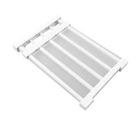 Pssopp Estante Divisor de Gabinete para Bricolaje, Estante de Tensión Expandible Multifuncional, Solución de Almacenamiento Ajustable para Armario y Cocina (38-55 cm / 15-21,7 Pulgadas de Largo)