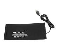 Pssopp Estera Calefactora para Reptiles con Temperatura, Almohadilla Calefactora USB para Reptiles Debajo del Tanque, Calentador de Terrario para Reptiles, Lagarto Tortuga,