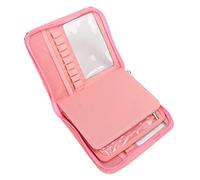 Pssopp Estuche para Ganchos de Ganchillo, Estuche para Ganchos de Ganchillo Organizador (vacío) Soporte para Agujas de Tejer Bolsa de Almacenamiento portátil para Ganchos de Ganchillo