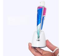 Pssopp Exprimidor de Pasta de Dientes, Dispensador Manual de Pasta de Dientes ABS con Diseño de Rollo Fácil, Ahorro de Tubo de Encimera Compacto de 7,5 X 6 X 5, Cm para Baño, Uso Diario Familiar