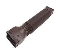 Pssopp Extensor de Bajante, Extensión de Bajante de Canalón Tubo de Extensión de Canalón de Lluvia Telescópico Instalación Rápida Extensor de Bajante Extraíble Conector de Canalón (Marrón)