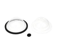 Pssopp Fabricante de Bolas de Hielo Redondas, 9,06x6,61 Pulgadas, Molde de Hielo de Béisbol Grande de Plástico, Cubo de Whisky con Esfera Reutilizable para Cócteles, Bebidas Gaseosas