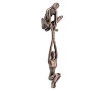 Pssopp Figura de Hombre Levantando Mujer Bailando Pareja Escultura Abstracta Resina Arte Estatua Decoración del Hogar Ornamento con 7.6 Pulgadas de Altura para Regalo de San Valentín
