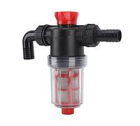 Pssopp Filtro de Bomba de Agua de Riego, Material Plástico, Filtración de Doble Capa, Colador en Línea de Alto Flujo para Jardín, Conector de 38mm (Conector de 32 mm (tubo externo de 1,2 pulgadas))