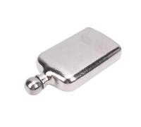 Pssopp Frasco de Metal de Titanio, Frascos Botella de Vino para Viajes Al Aire Libre, Camping, Pesca, Senderismo, Frasco de Metal de Titanio, Mini Frascos Portátiles para Beber en la Cadera Nan