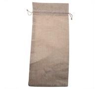 Pssopp Funda para Bolsa de Vino, Bolsa de Vino con Cordón de Tela de Lino, 12 Piezas para Bodas, Fiestas y Celebraciones (Beige)