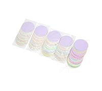 Pssopp Guirnalda de Papel de Puntos de Regalo, Serpentinas de Puntos Pastel de Colores Exquisitos para Fiestas de Cumpleaños de Baby Showers 5 Piezas de Guirnalda de Papel de Circulares de Colores