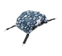 Pssopp Hamaca con Jaula para Gatos Hamaca para Gatos con Bola, para Dormir Suave de Doble Capa, Cama Colgante para Mascotas para Todas Las Estaciones, Hurones, Cachorros, Conejos, Camas y Muebles