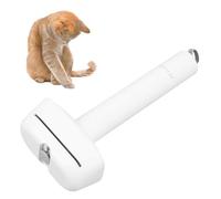 Pssopp Herramienta de Preparación para Mascotas, Herramienta de Desprendimiento de Mascotas de Gatos de Perros con Dientes Redondos de Acero Inoxidable para Eliminar Nudos Enmarañados