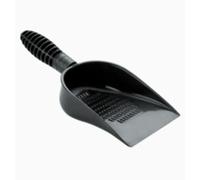 Pssopp Herramienta para Tamizar Pala de para Gatos, Pala de para Acuario 2 en 1 con Agarre Antideslizante para Aglomerar y Grava de Pecera, Agujeros de (Versión estándar 26,5x11,5