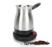 Pssopp Hervidor Eléctrico de Acero Inoxidable, 600ml, 600W, 220V, Enchufe EU, con Luz LED, Textura Mate
