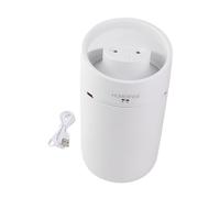Pssopp Humidificador de Niebla Fría de 3L, Boquillas Dobles, Difusor de Aceite Esencial de Llenado con Apagado Automático para Dormitorio, Hogar, Humidificador Ultrasónico Silencioso