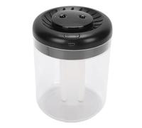 Pssopp Humidificador de Niebla Fría, Humidificador Alimentado por USB con Pantalla Digital y Luz Nocturna Relajante para el Hogar, Oficina, Dormitorio, Capacidad de 2,8 L (BLACK)