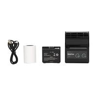 Pssopp Impresora T¨¦rmica de Etiquetas, Resoluci¨®n de Impresi¨®n 200 PPP, Impresi¨®n R¨¢pida, Impresora Recibos con Papel para Recibos Taxi