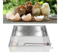Pssopp Incubadora de pollo, calentador de tubo humidificador, incubadora, tubo de calefacción, bola flotante, cubeta de agua para incubar, accesorios de máquina de incubación