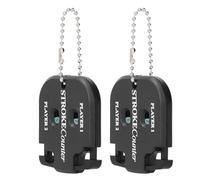 Pssopp Indicador de Puntuación de 2 Piezas Mini Contador de Puntuación de Golpes de, Indicador de de Mini Diseño Cuadrado Clicker para Accesorios Deportivos