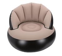 Pssopp Infla la Silla Inflable de la Silla, el PVC Flocado Explota el sofá Cama del Aire para el Hogar Nan del Patio Trasero del Juego Que Acampa