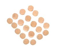 Pssopp Instrumentos de Latón y Viento de Madera Almohadillas Corcho 9.5 Mm con Material, 20 Piezas, Fácil Operar para la Trompeta, las Reparaciones Trombón