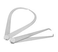 Pssopp Juego de Calibradores de Juntas de Acero Inoxidable de 2 Piezas de 6 Pulgadas, Herramienta de Medición Duradera para Mediciones Interiores y Exteriores Precisas para Maquinistas y Proyectos