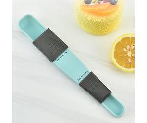 Pssopp Juego de Cucharas Medidoras de Plástico, Cucharas de Cocina Ajustables 2 en 1 con Escala Transparente para Hornear, Cocinar, Condimentos de Harina (Cuchara de 8 escalas)