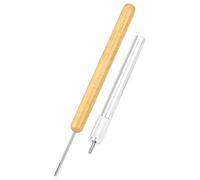 Pssopp Juego de Herramientas para Quilling de Papel, Herramienta Ranurada de Acero Inoxidable para Manualidades, Ideal para Flores de Papel y Proyectos de Tarjetas