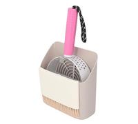 Pssopp Juego de Pala para de Gatos, Kit de Pala Desmontable de Acero Inoxidable con Cepillo de Limpieza y Recogedor para para Gatos, Piedras para Mascotas, Residuos de Jardín
