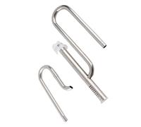 Pssopp Juego de Tuberías de Entrada y Salida para Peceras, Desnatador de Acuario de Acero Inoxidable, Elimina la Escoria para Tanques Plantados, para Estudiantes Universitarios (Juego de 12