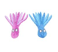 Pssopp Juguete Chirriante de Pulpo para Perros, Juguetes Chirriantes, Felpa Cómoda, Diseño Integrado a Prueba de Masticar, para Masticar para Mascotas de Pulpo para Perros, Accesorios para la