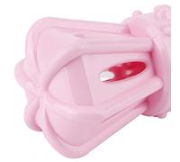 Pssopp Juguete de Goma para Perros TPR, Masticable para Limpieza, Entrenamiento y Mordida Interactiva, con Material Suave No Tóxico para la Salud de la Mascota (Pink)