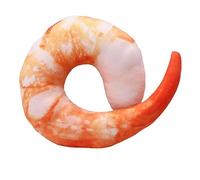 Pssopp Juguete de Peluche para Perros, Juguete Masticable para Perros, Diseño de Camarones Resistente a Las Mordeduras para y Gatos