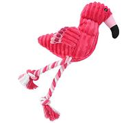 Pssopp Juguete de Peluche Vocal Bird, Juguete para Chillón para Limpieza de Dientes, Interactivo para Masticar con Material de Felpa para Perros Pequeños, Medianos y Grandes
