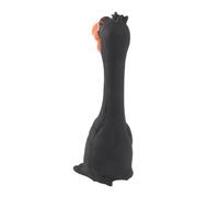 Pssopp Juguete de Pollo para Apretar para Perros, Juguete Chillón para Perros, de Pollo Chillón con Sonido Realista para Pequeños, Medianos y Grandes, Juego en Interiores (Black)