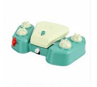 Pssopp Juguetes para Perros con Patas Activadas, Dispensador de Agua para Jardín, Patio, Refrigeración de Mascotas con Conector de Manguera, Fuente de Agua para Perros Al Aire Libre, Juguete para