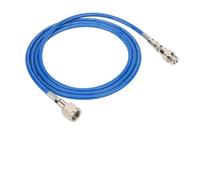 Pssopp Kit de Adaptador de Manguera de Refresco de Nailon de Alta Presión para Cilindro de CO2 de 2,5 M y 8,2 Pies con Rosca W21.8-14 DIN477 para