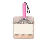 Pssopp Kit de Baches Arenas para Gatos, Cucharada Gato Extra Grande y Desmontable con Cepillo Limpieza Polvo una Caja Mascotas