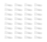 Pssopp Kit de Conector de Nailon Tapa para Engarzar 1000 Piezas Tapa para Engarzar Transparente, Kit de Terminales de Conector de Alambre de Nailon de Superficie Lisa CE1 CE2 CE5 Viene para (CE2)