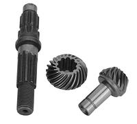 Pssopp Kit de Engranajes de Aleación de Zinc para Recortadoras FS36 FS40 FS44, Fácil de Instalar, Alta Resistencia, Resistente Al Desgaste, Juego de Engranajes de Repuesto