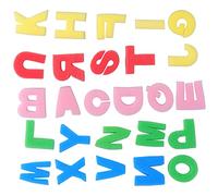 Pssopp Kit de Esponja de Pintura del Alfabeto de 26 Letras, Juguetes Educativos, Juguetes de Aprendizaje, Creativos para Niños, Manualidades para Niños con Colores Brillantes,