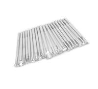 Pssopp Kit de Estampado de Cuero de 20 Piezas, 20 Sellos de Formas Diferentes para Artesanía en Cuero con Vástago Antideslizante, Herramientas de para Entusiastas del Arte del