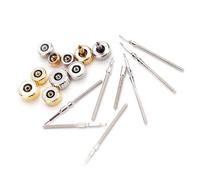 Pssopp Kit de Pasadores de Correa de Reloj de Acero Inoxidable de Repuesto con Barra de Resorte para Reloj 2035 2836 PC21 8200 AL35 7009 09 * 09 46943MM para Técnicos de Reparación de Relojes