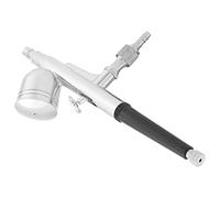 Pssopp Kit de Pistola Pulverizadora de Aerógrafo de Doble Acción, de Seguridad con Bloqueo de Gatillo de Boquilla de 0,2mm, 0,3mm y 0,5mm con Taza de 7cc para Pintar Ilustraciones, (0,5 mm)