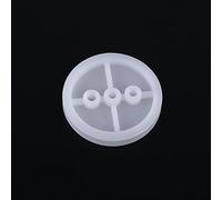 Pssopp Kit de Poleas de Plástico de 7 Piezas, Piezas de para Coches y Robots de Juguete, Incluye Ejes de 1,95 Mm y 2,05 Mm para un Fácil Montaje