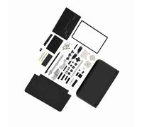 Pssopp Kit de Reemplazo de Carcasa 3DS XL, Carcasa Completa de Material ABS y Juego de Botones, para Reparación de Consolas de Juegos, Compatible con 3DS XL (Black)
